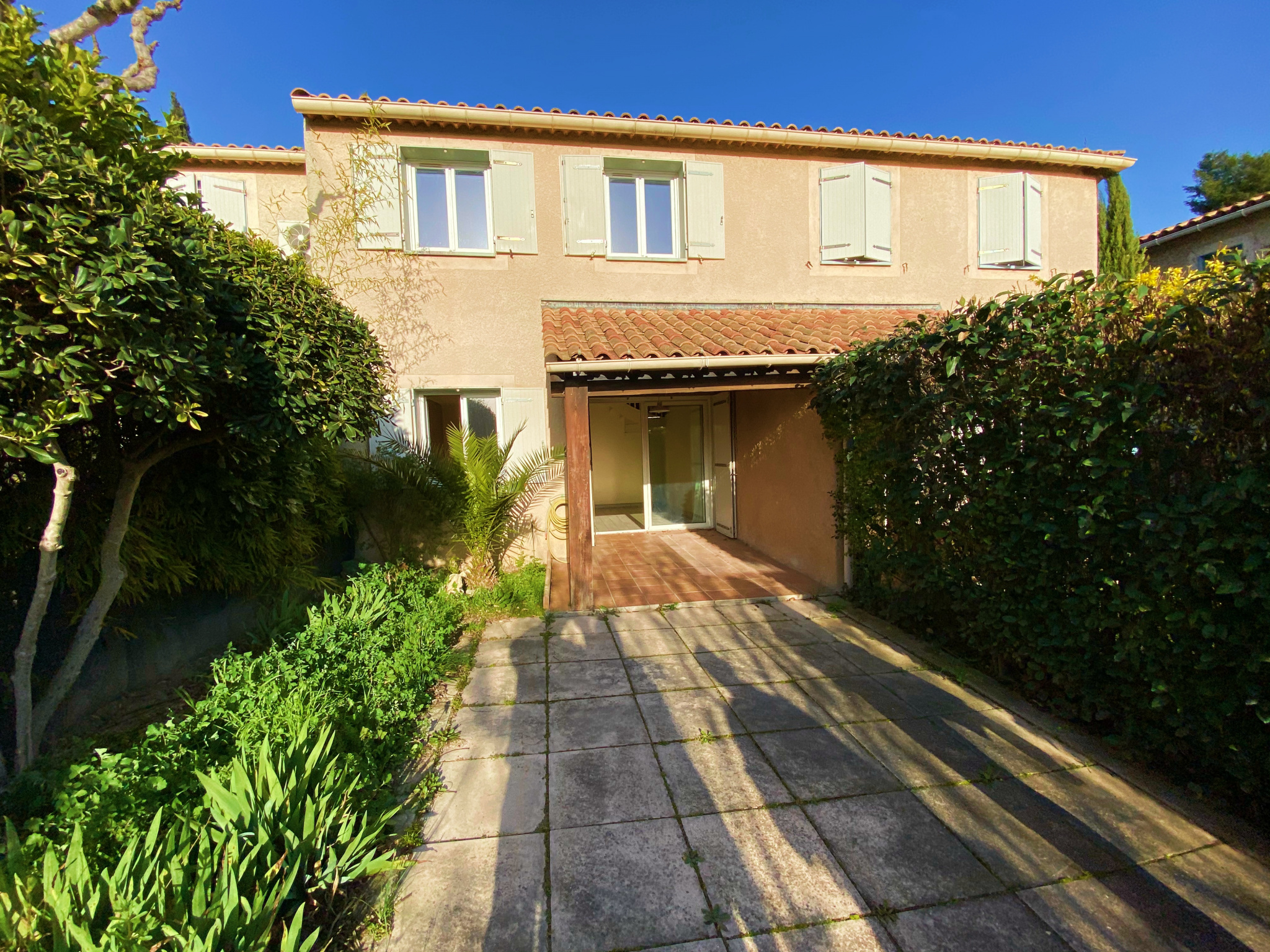 vente Aix quartier Solari, maison Type 4 avec jardin